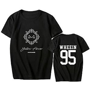 Mamamoo T-shirts - Yellow Flower Wheein Classic T-shirt