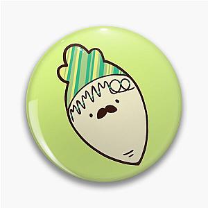 Mamamoo Pins - Mamamoo Design Radish with Mustache Pin RB0508