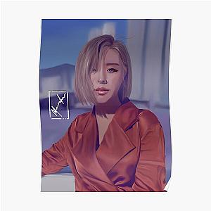 Mamamoo Posters - Wheein "Wind Flower" Fanart Poster RB0508