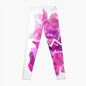 Mamamoo Leggings - MAMAMOO logo Splatter Paint Leggings RB0508