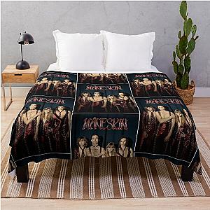 Maneskin rock band Maneskin Poster Throw Blanket