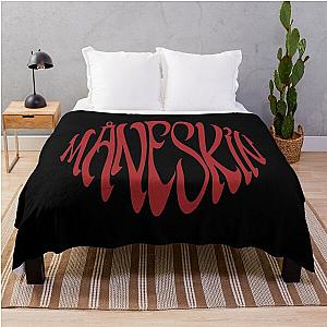 Måneskin fan art & merch maneskin  Throw Blanket