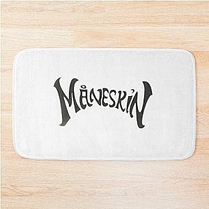 Maneskin black logo Bath Mat