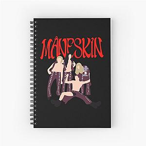 maneskin Spiral Notebook