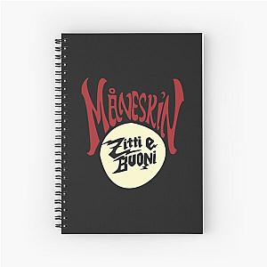 MANESKIN Maneskin Spiral Notebook