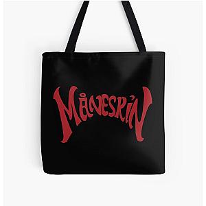 Maneskin red logo All Over Print Tote Bag