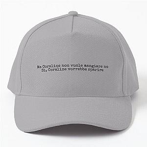 Maneskin Hats &amp; Caps - Coraline Maneskin Lyrics, sticker Baseball Cap