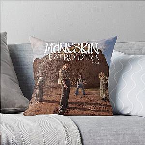 Måneskin fan art & merch maneskin  Throw Pillow RB1810 [ID9900]