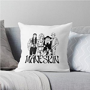 Maneskin rock band Måneskin Throw Pillow RB1810 [ID9885]