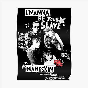 I WANNA BE YOUR SLAVE MANESKIN Poster RB1810 [ID9684]