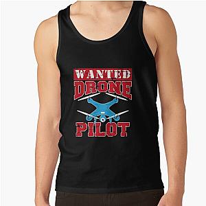 Drone manhunt tank top