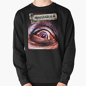 Manhunt 2 Eye Horror Mask Disturbing Game Art Inspired Design Pullover