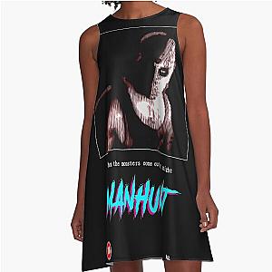 Manhunt VHS Cover A-Line Dress