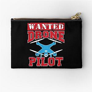Drone manhunt Zipper Pouch