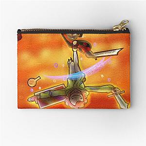 Minecraft Manhunt Lava Zipper Pouch