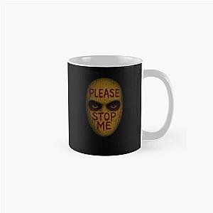 Please stop Me Disturbing Mask Art Inspired by Manhunt Game Horror Classic Mug