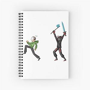 Minecraft Manhunt Dream Spiral Notebook
