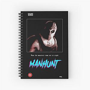 Manhunt VHS Movie Spiral Notebook