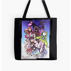 Minecraft Dream Manhunt All Over Print Tote Bag
