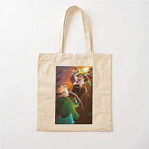Minecraft Manhunt Cotton Tote Bag