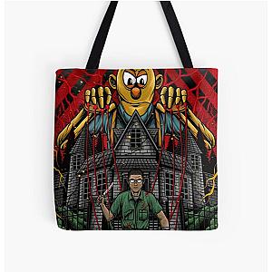 Manhunt 2 No String on Frisbee Print Tote Bag