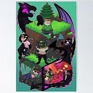 Minecraft Manhunt Poster