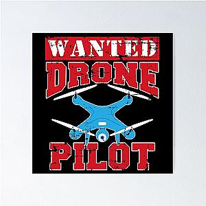 Drone manhunt poster