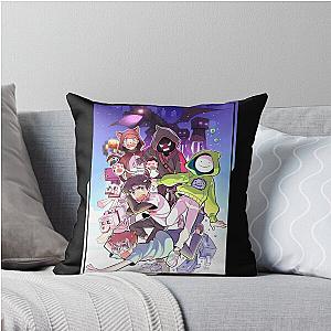 Minecraft Dream Manhunt Throw Pillow