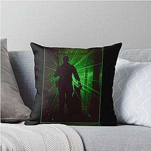 Police Military K9 Poster with manhunting quote Throw Pillow