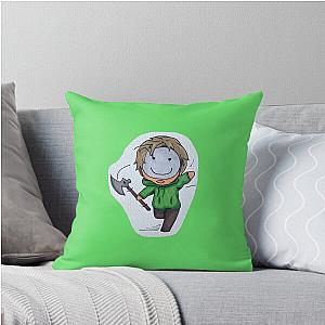 Manhunt Dream - Cute Dream SMP Throw Pillow