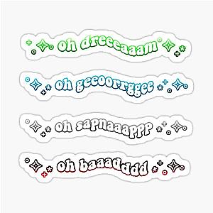 Minecraft Manhunt Sticker Pack