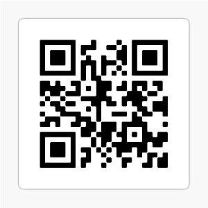 Trance music for racing game QR code scanner sticker