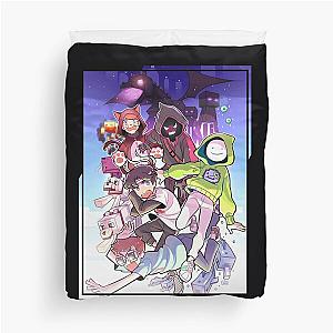 Minecraft Dream Manhunt Duvet Cover