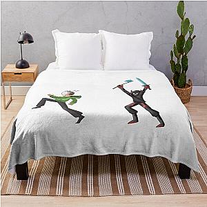 Minecraft Manhunt Halo Throw Blanket