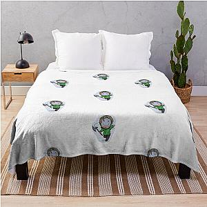 Manhunt Dress - Cute MCYT Sticker, Dream SMP Throw Blanket