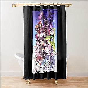 Minecraft Dream Manhunt Shower Curtain