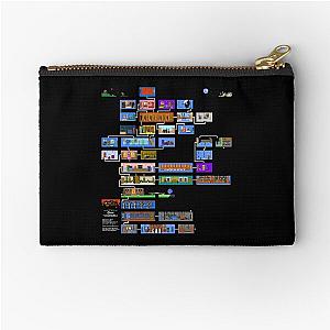 maniac mansion levels Zipper Pouch