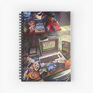 Commodore 64 - Maniac Mansion Spiral Notebook