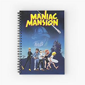 Maniac Mansion Spiral Notebook