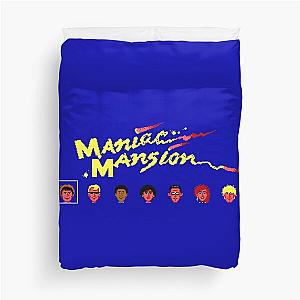 Maniac Mansion Deluxe Title Screen Duvet Cover