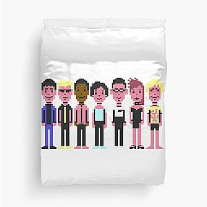 Maniac Mansion C64 Crew Duvet Cover