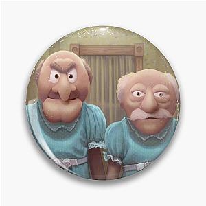 Muppet Maniac Statler & Waldorf as the Grady Twins Pin