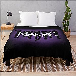 Stray Kids Maniac Purple Throw Blanket
