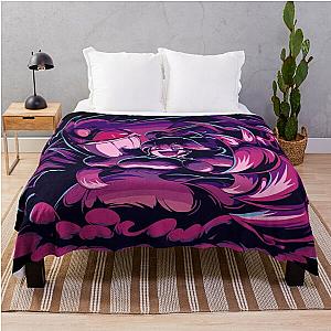 Hex Maniac Halloween Throw Blanket, General Gray