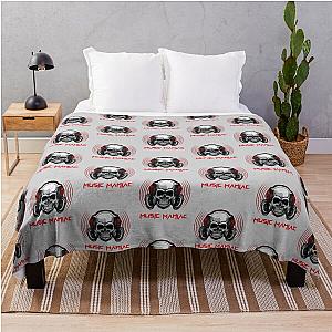 Music Maniac Throw Blanket for hardcore music lovers