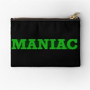 Maniac Logo Design Zipper Pouch