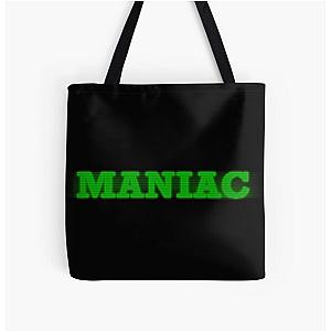 Maniac Logo Design Tote Bag