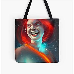 Cosmic Maniac Print Tote Bag
