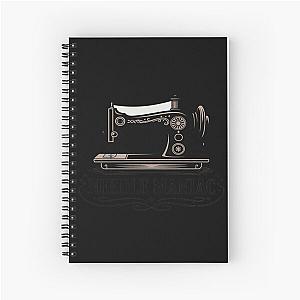 Needle Maniac Funny Sewing Machine Quilter Notebook