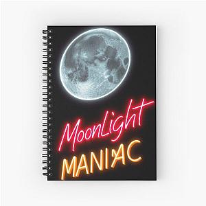 Moonlight maniac spiral notebook
